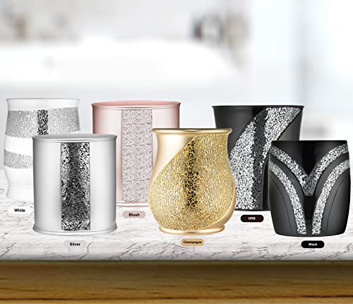 Zahari Home Sinatra Waste Basket Blush