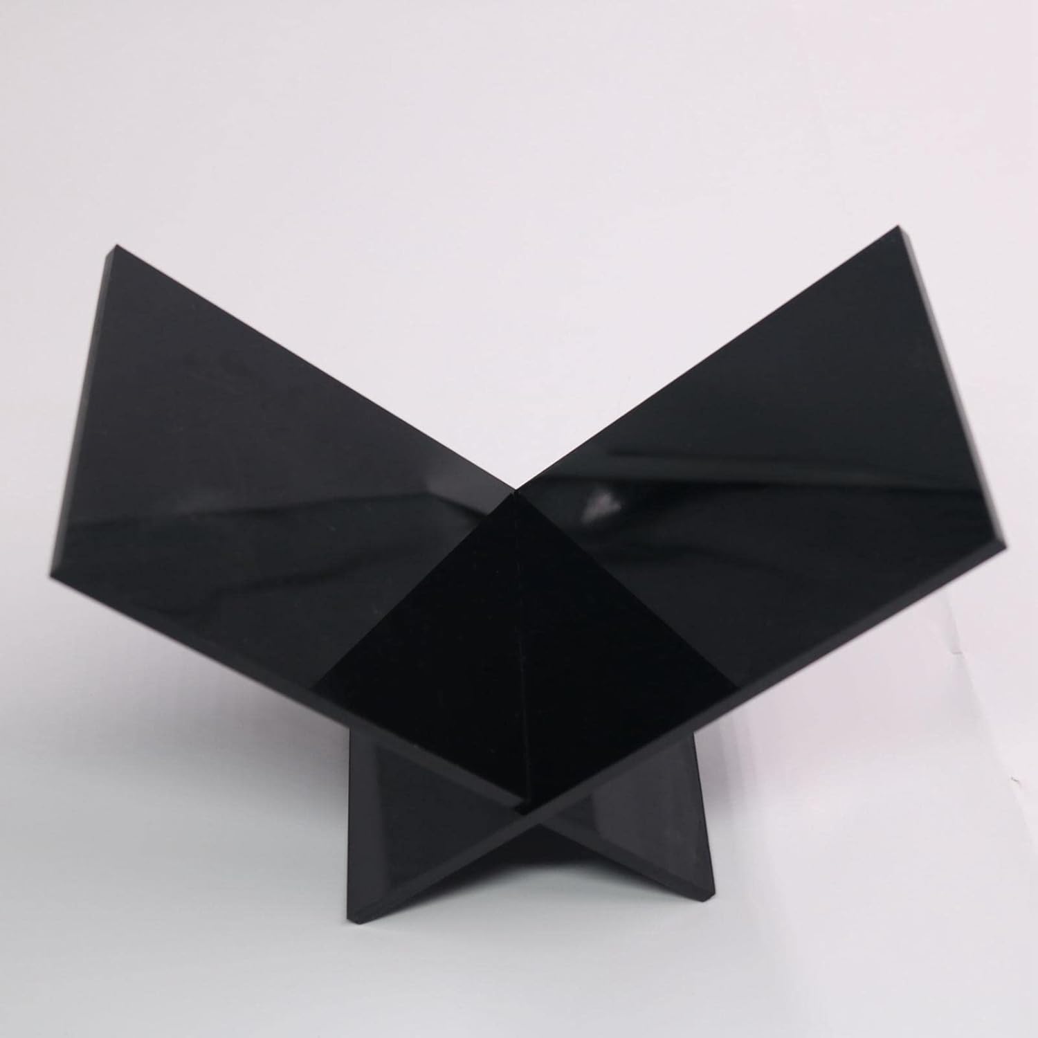 Acrylic Book Stand for Reading and Cooking Black