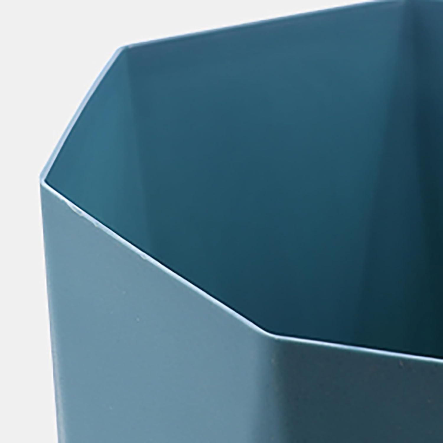 Compact Black Trash Can for Bathrooms and Offices