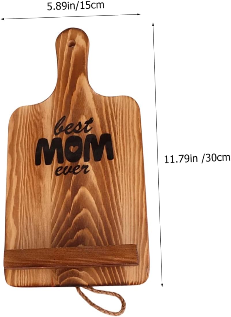 Cabilock Multipurpose Wooden Recipe Book Holder