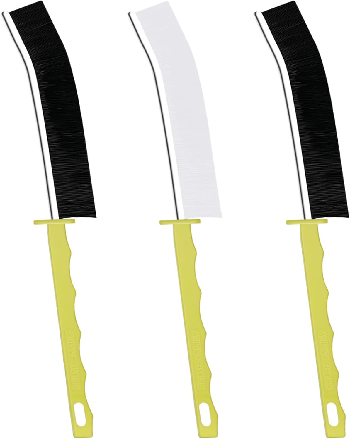 Crevice Cleaning Brush - PBT Stainless Steel for Tight Spaces