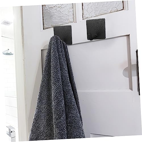 VALICLUD 4PCS Stainless Steel Wall Hooks for Towels Keys and More