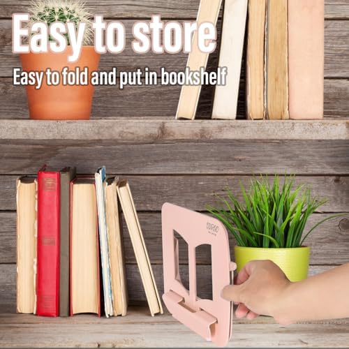 Dinrgo 2Pack Portable Book Stand for Kids Reading Hands Free 1