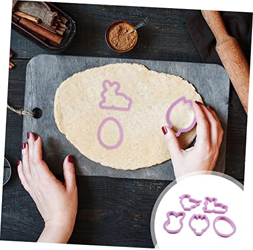 UTHCLO 10Pcs Easter Cookie Cutters Set PP Plastic