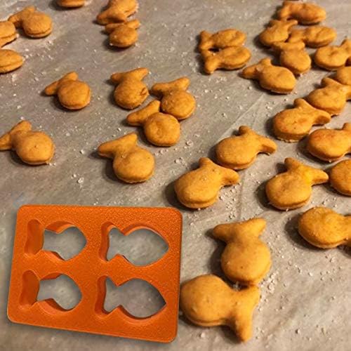 Dycica Mini Gold Fish Cookie Cutter Set