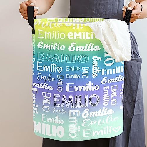 Dr TOUGH Personalized Laundry Hamper with Waterproof Oxford Cloth