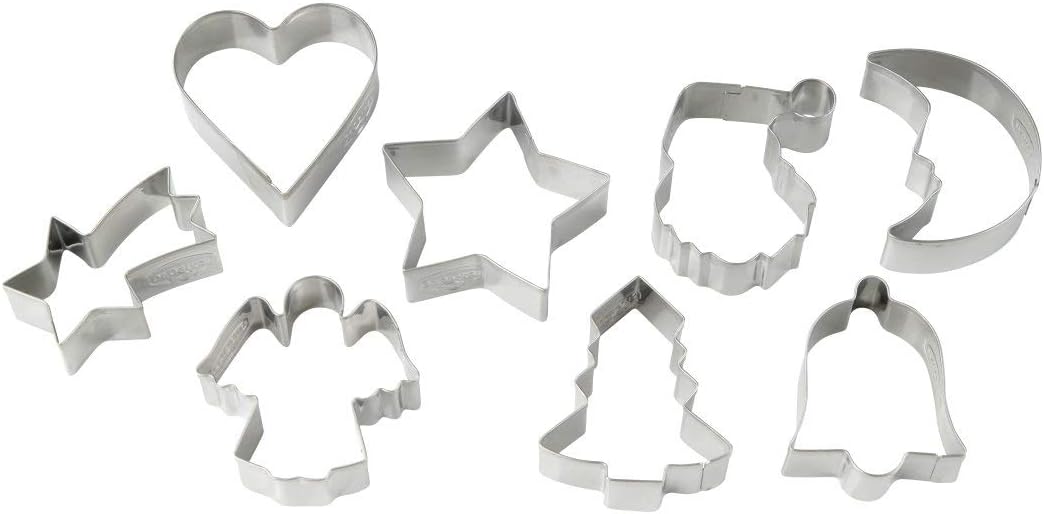 Dr Oetker 8-Piece Christmas Cookie Cutters