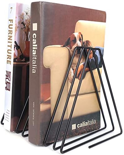 Gavigain Adjustable Bookend with Expandable Metal Stand
