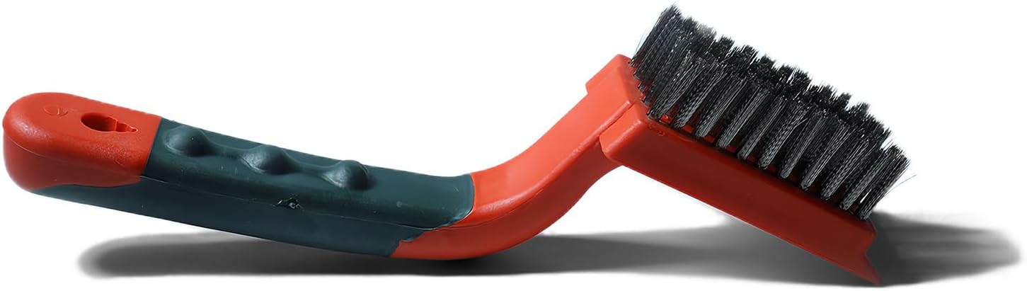 FAQQI Steel Wire Brush for Cast Iron Skillet 1
