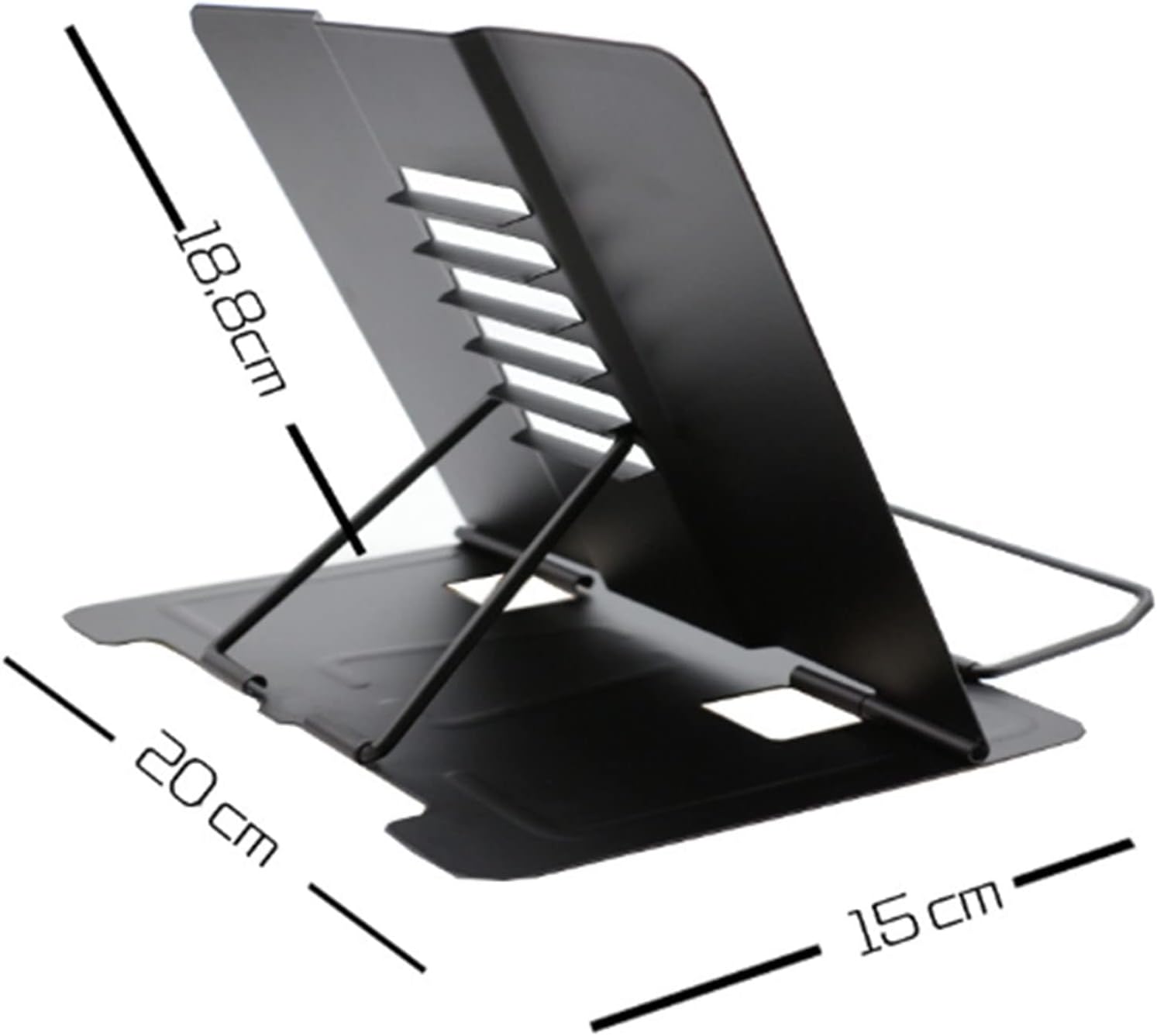 Adjustable Metal Book Stand for Home Office and Reading