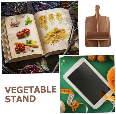 Wooden Recipe Stand for Kitchen Counter and Wall Mount