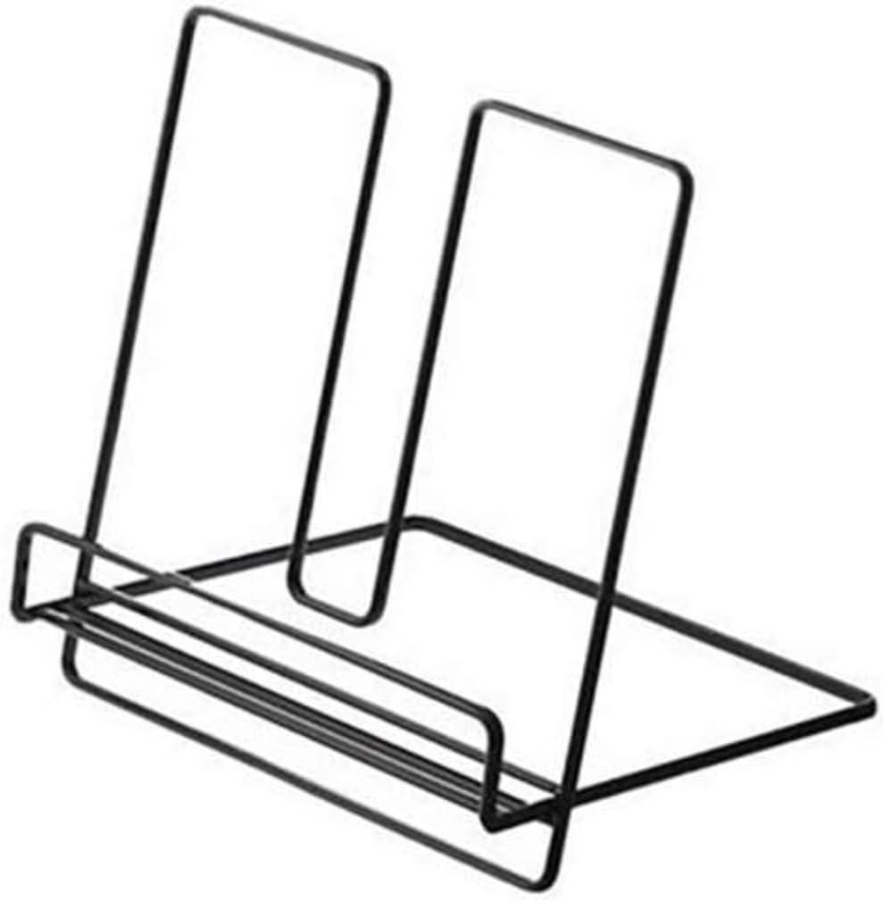 Iron Metal Cookbook Stand Foldable Recipe Holder