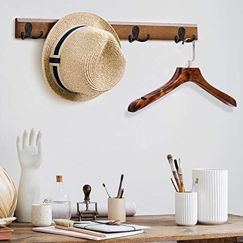 IBosins 28 Pack Heavy Duty Double Prong Coat Hooks