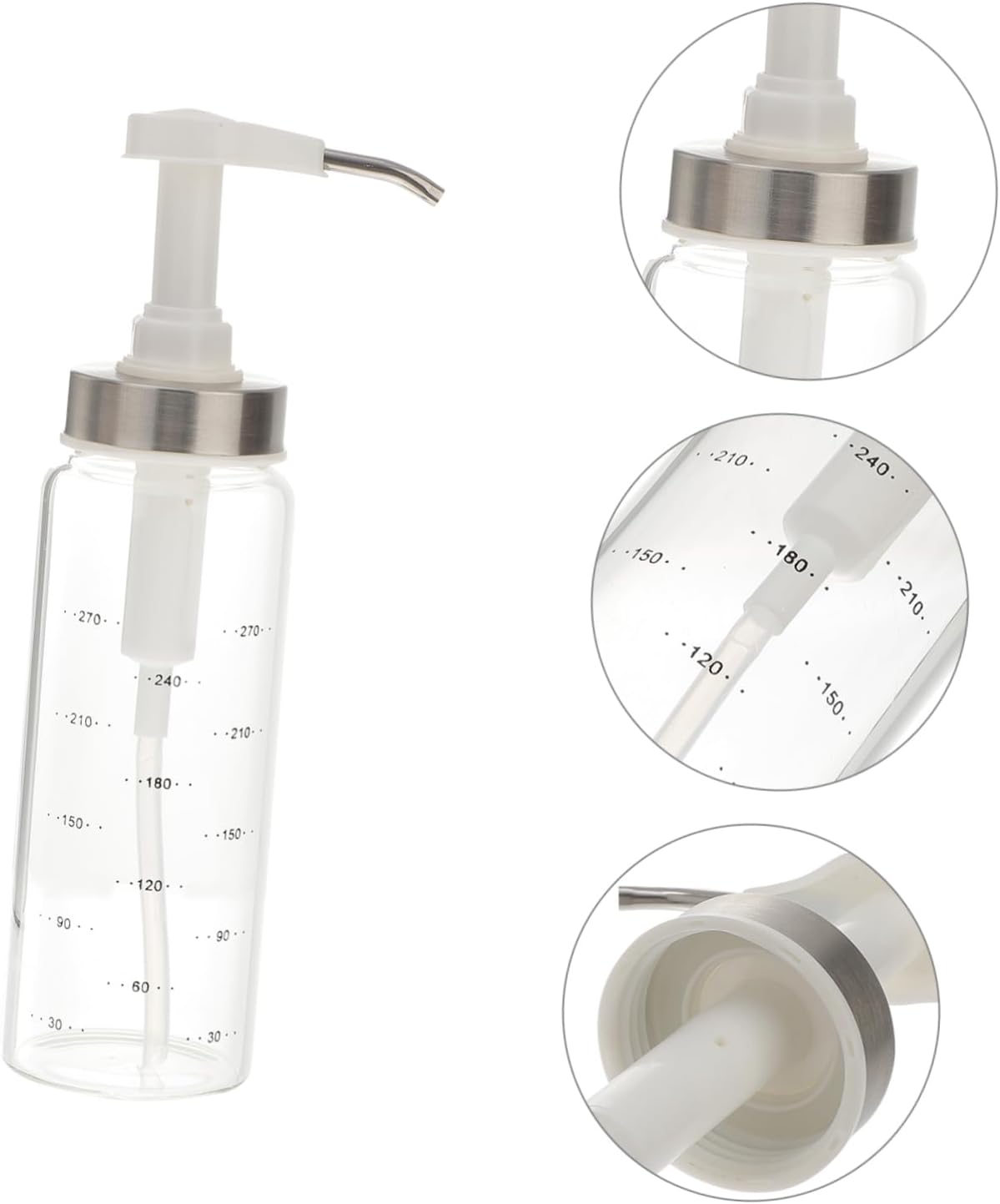 300ml Squeeze Sauce Bottle Leakproof Kitchen Storage Container
