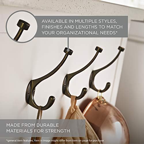 Liberty 128734 Acrylic Facets Coat and Hat Hook Satin Nickel