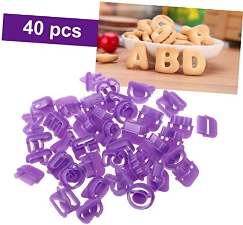 MAGICLULU 120 Pcs DIY Alphabet Cookie Cutters Set