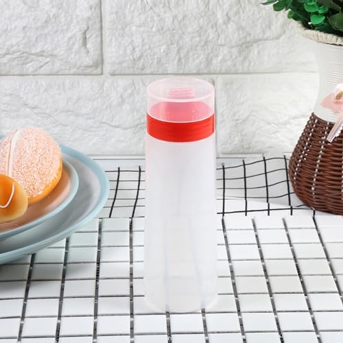 SIXRUN 4 Hole Squeeze Sauce Bottle Red 1