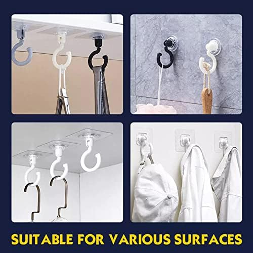 360 Degree Kitchen Wall Hook with Rotatable Claws
