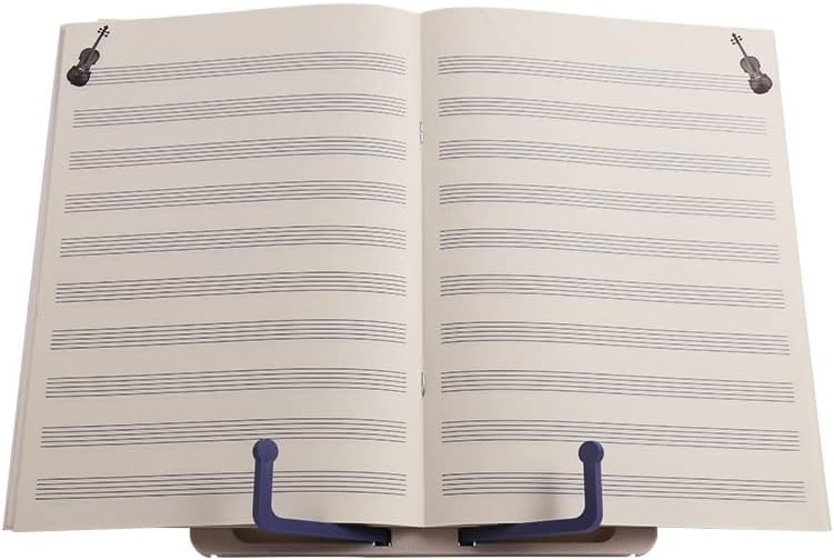 Portable Reading Stand with Anti-Skid Base and Blue Foot Support
