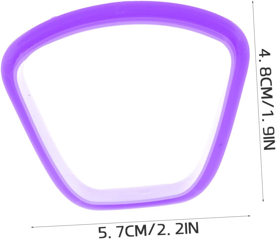 OHPHCALL Purple Plastic Polymer Clay Cutter Kit