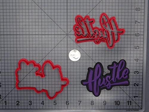 Hustle 266-F339 Cookie Cutter Set - 3D Printed PLA Plastic