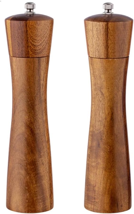 HXDMY Salt Pepper Grinder Set with Spoon 1