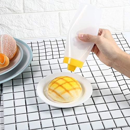 Yosoo 2Pcs Squeeze Bottle with 4 Holes for Condiments 1