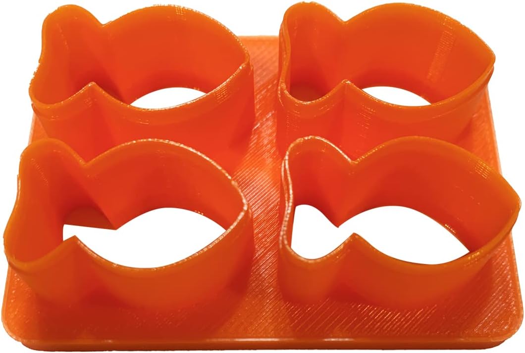 Dycica Mini Gold Fish Cookie Cutter Set