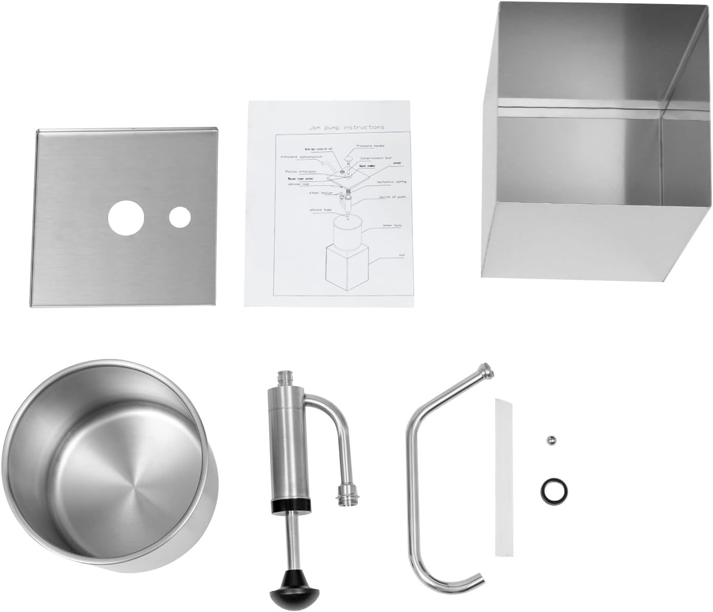4L Stainless Steel Sauce Dispenser for Commercial Use