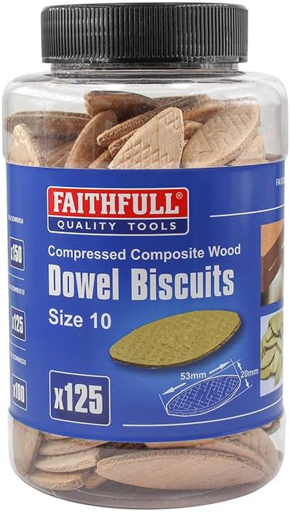 Faithfull Tub 125 No10 Biscuit Wood