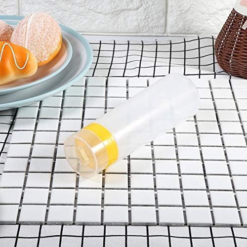 Yosoo 2Pcs Squeeze Bottle with 4 Holes for Condiments 1
