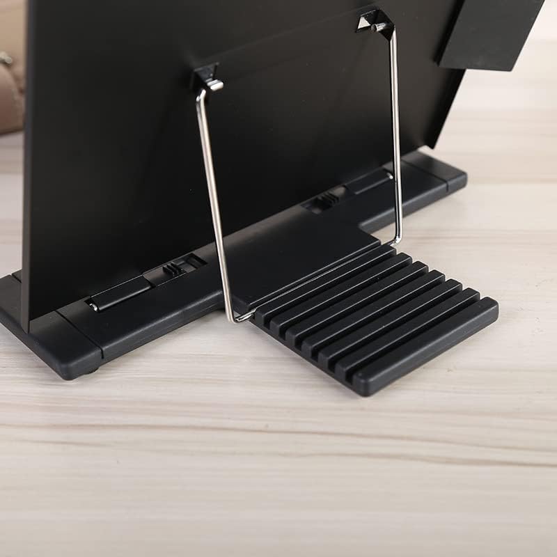 Adjustable Metal Book Stand for Cooking and Reading