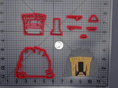 Gold Mine Cave 266-F480 Cookie Cutter Set 1