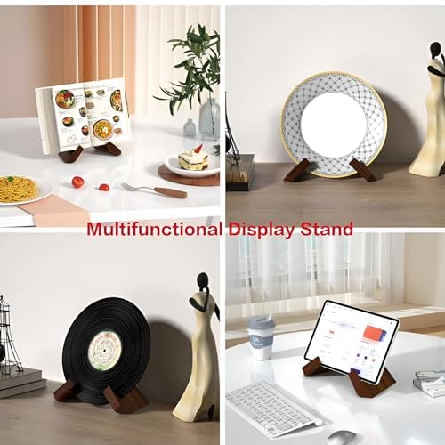 PickMeYA Plate Recipe Stand Multi-Functional Kitchen iPad Holder Black 1