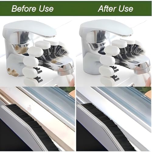 POPGIO 3 Pcs Crevice Bendable Cleaning Brushes