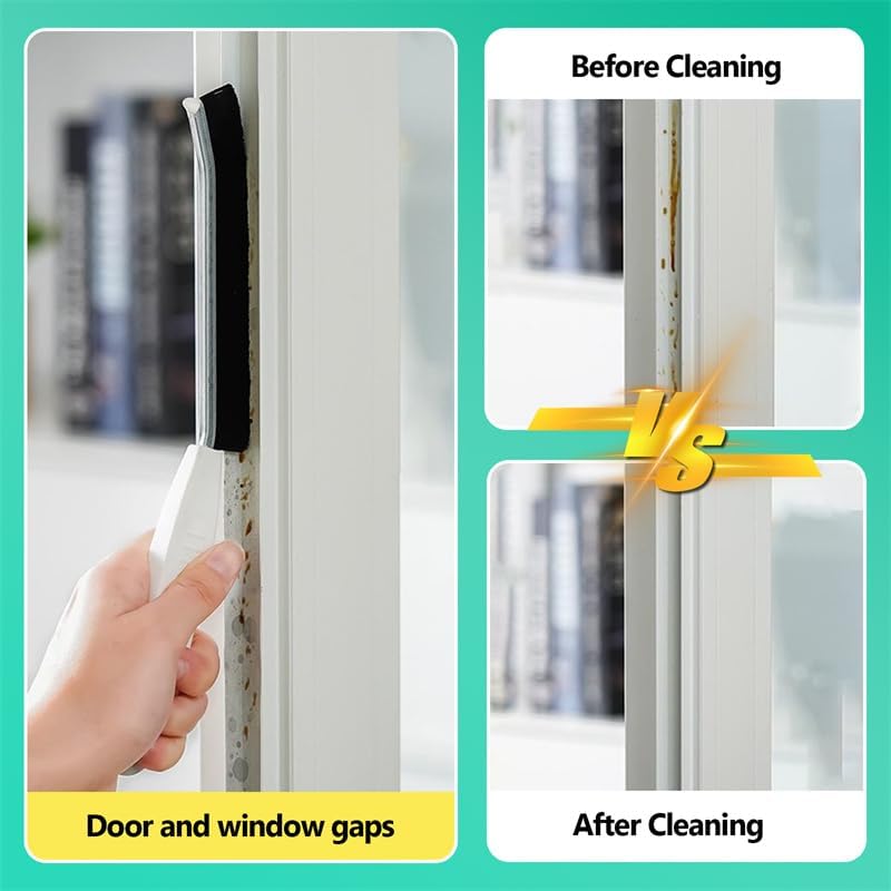 2 Pieces Gap Cleaning Brush with Tweezers