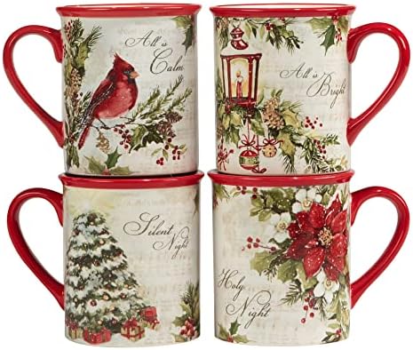 Certified International Silent Night Dinnerware Set 16 pc