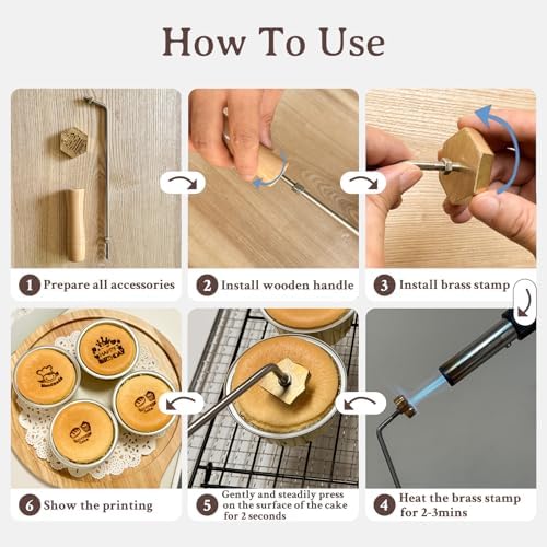 Custom Branding Iron for Cake and Food