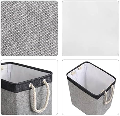 Restokki Laundry Baskets with Handle 65L Collapsible Oxford Cloth Hamper
