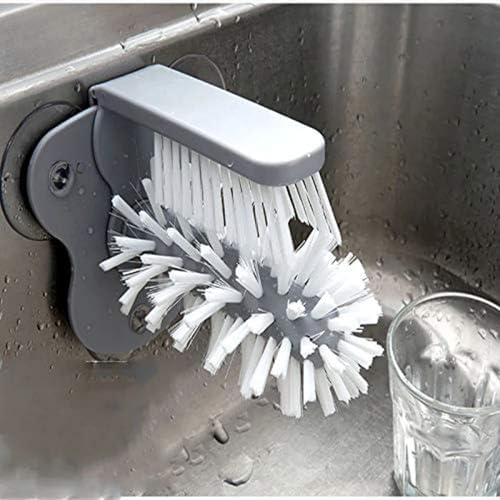 Cup Scrubber 2-in-1 Glass Bottle Interior Cleaning Brush