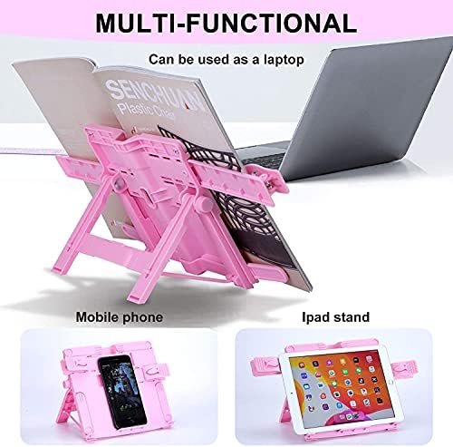 Adjustable Cookbook Stand for Reading and Cooking