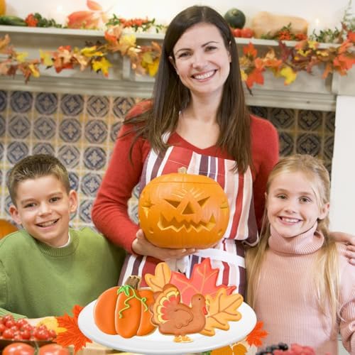 KAISHANE Thanksgiving Cookie Cutters Set 4 Pieces