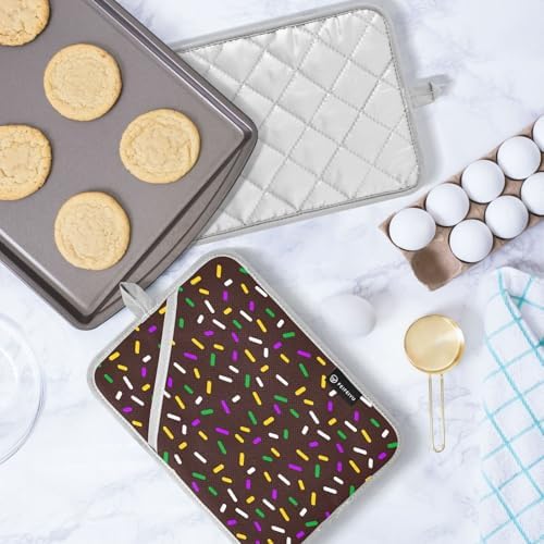 Kcldeci Colorful Sprinkles 2Pack Oven Mitts