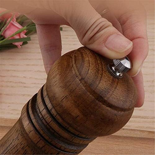 RANRANJJ Wood Salt and Pepper Mill Set - Pack of 2