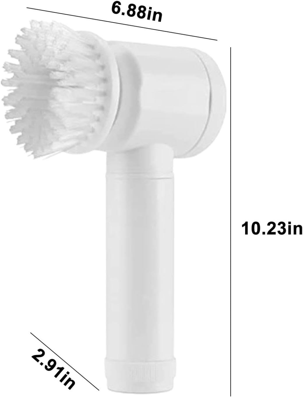 Electric Cleaning Brush with 6 Replaceable Heads
