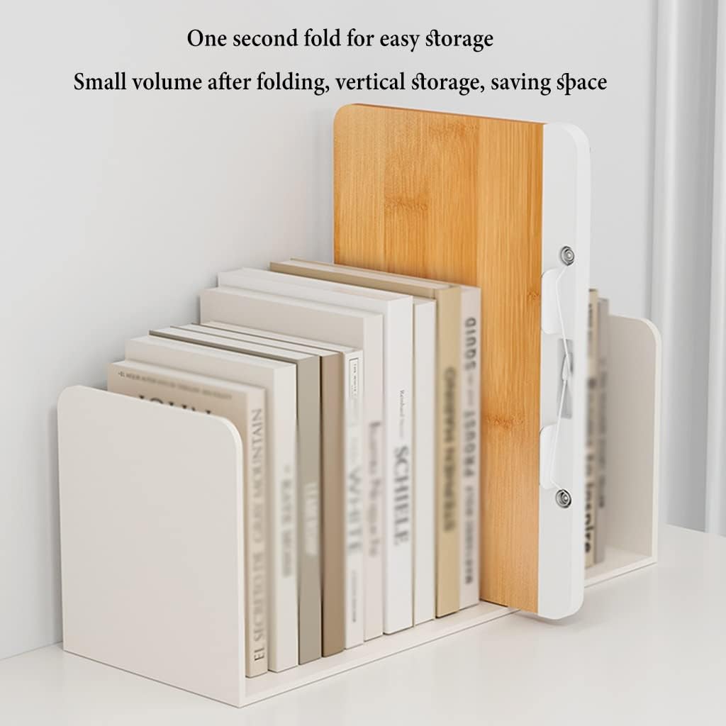 Wooden Cookbook Holder Stand Adjustable and Foldable