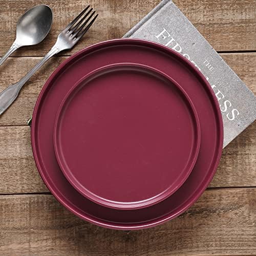 Stone Lain Celina Purple 24-Piece Dinnerware Set