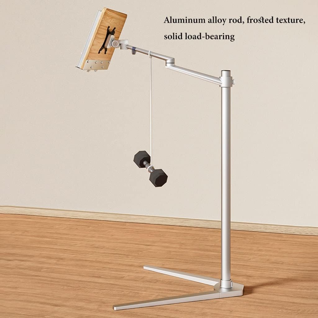 Adjustable Book Stand with 2 Spring Clips for Reading and Laptop Use