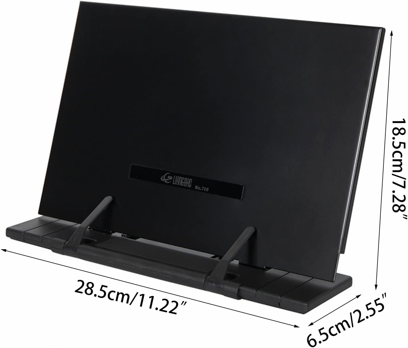 Adjustable Foldable Book Holder Stand for Kitchen Reading