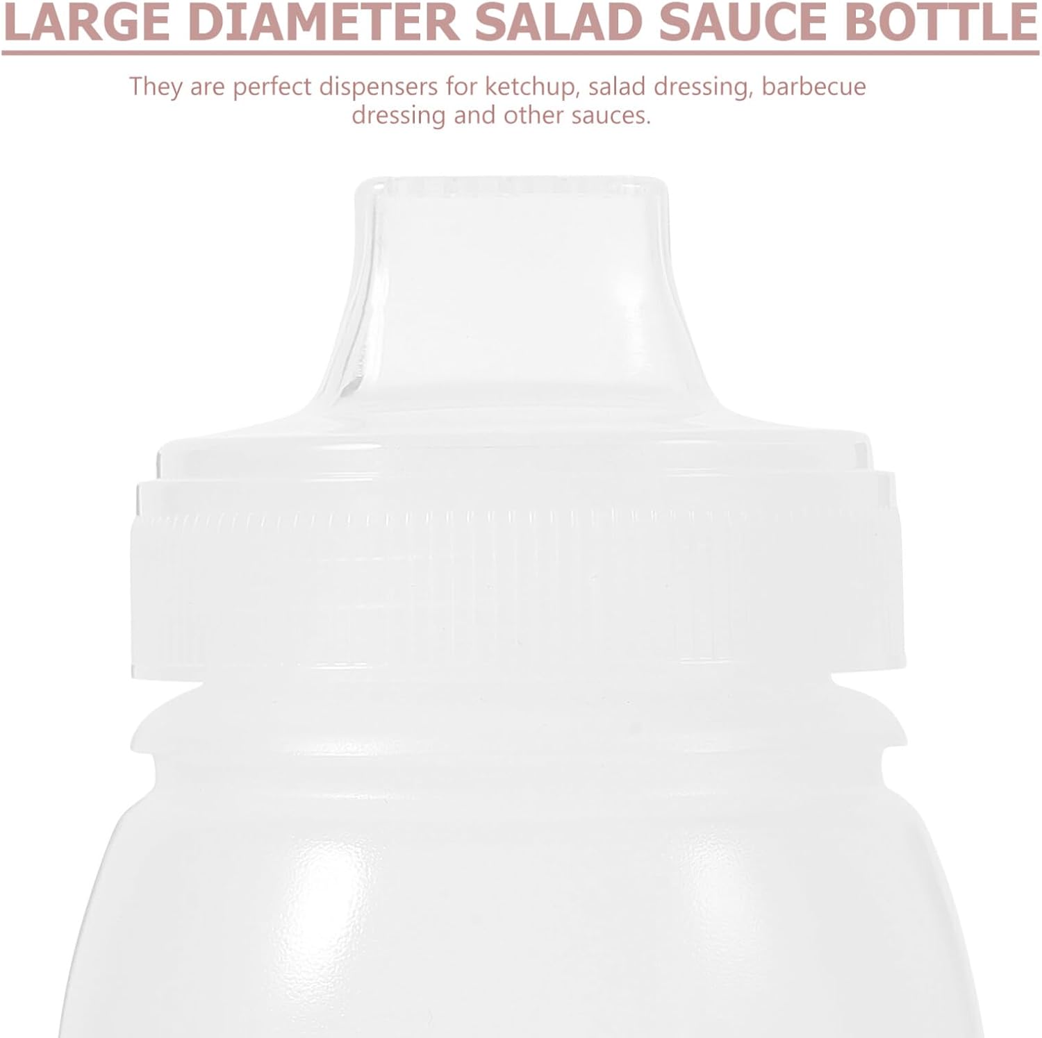 UPKOCH 6pcs Food Squeeze Bottles for Oil and Condiments